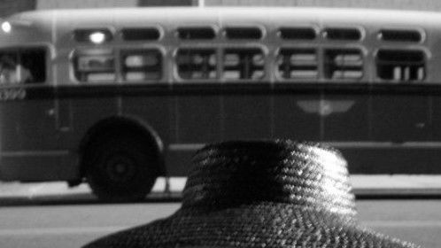 My scene shot on the bus. 