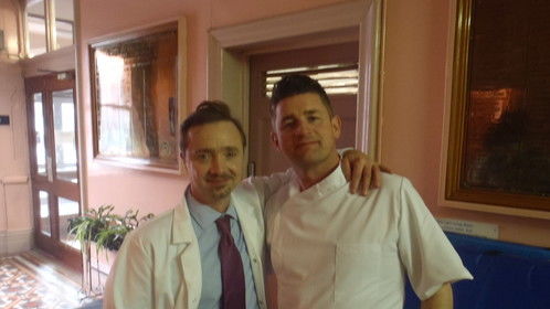 Me and Actor Paul Ronan 