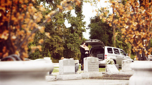 Shot from the final scene of "Dr. Oleg's Legend of The One Dot Clear": An immersive interactive play written by Jared O'Kelley. The female in this picture was thrusted into a un-scripted scenario without warning in which she had to solve a mystery before days end. Much like the movie "The Game" but less dangerous on a smaller budget. This photo was taken by a hidden camera man (Chris Deville). The production took the coordination of several volunteers who played characters to drive the plot throughout the day: truly a work of art, and an amazing experience for un-expecting protagonist. 