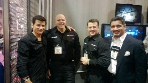 Rick Diaz with cast of Elite Tactical Unity on Outdoor Channel