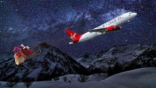 2013 Virgin Atlantic Santa