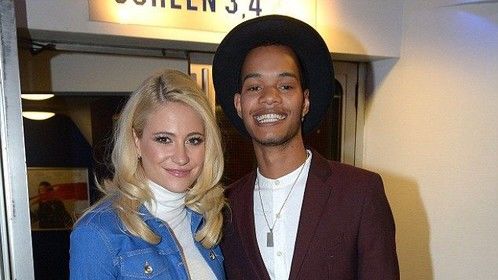 PIxie Lott and Harley 'RIzzle Kicks' Sylvester 