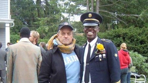 Me and Oscar winning Director Jonathan Demme On the set of "Rachel Getting Married" Starring Ann Hathaway