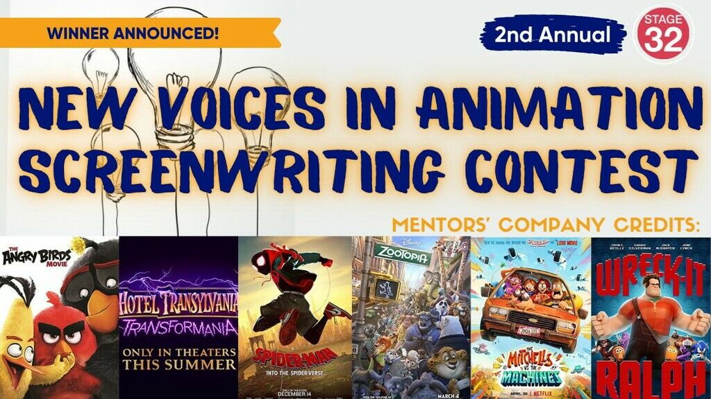 2nd Annual New Voices in Animation Screenwriti… - Stage 32