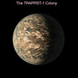 The TRAPPIST-1 Colony