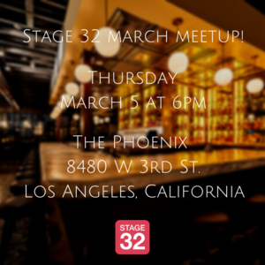 Stage 32 March Meetup! 