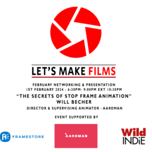 Let's Make Films - Thursday 1st February