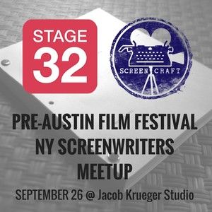Stage 32 & ScreenCraft Pre-AFF NY Screenwriters Meetup 
