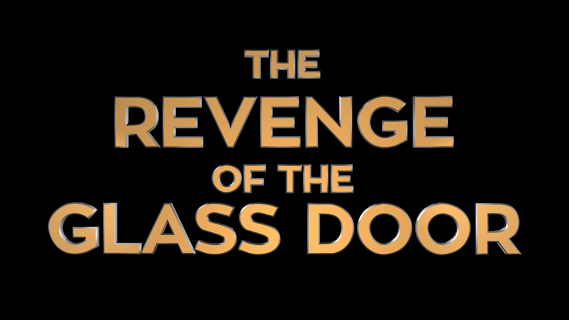 Revenge of the Glass Door