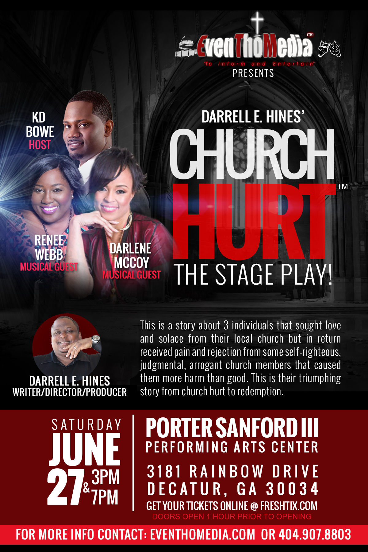 Church Hurt, the stage play!