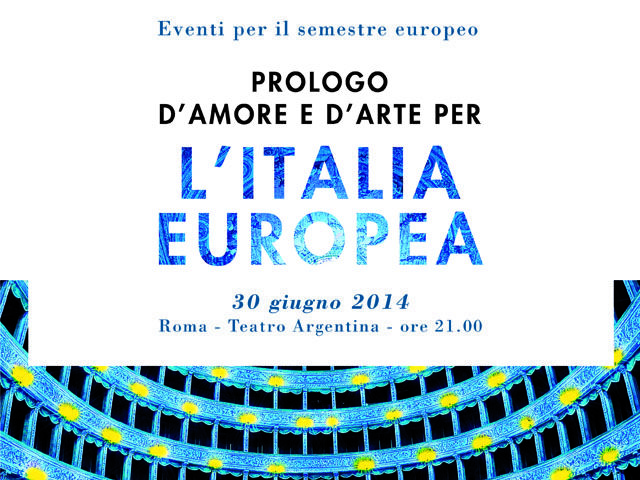 Prologo d'arte e d'amore per l'italia europea