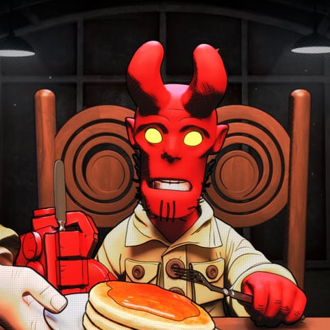 Hellboy: Pancakes