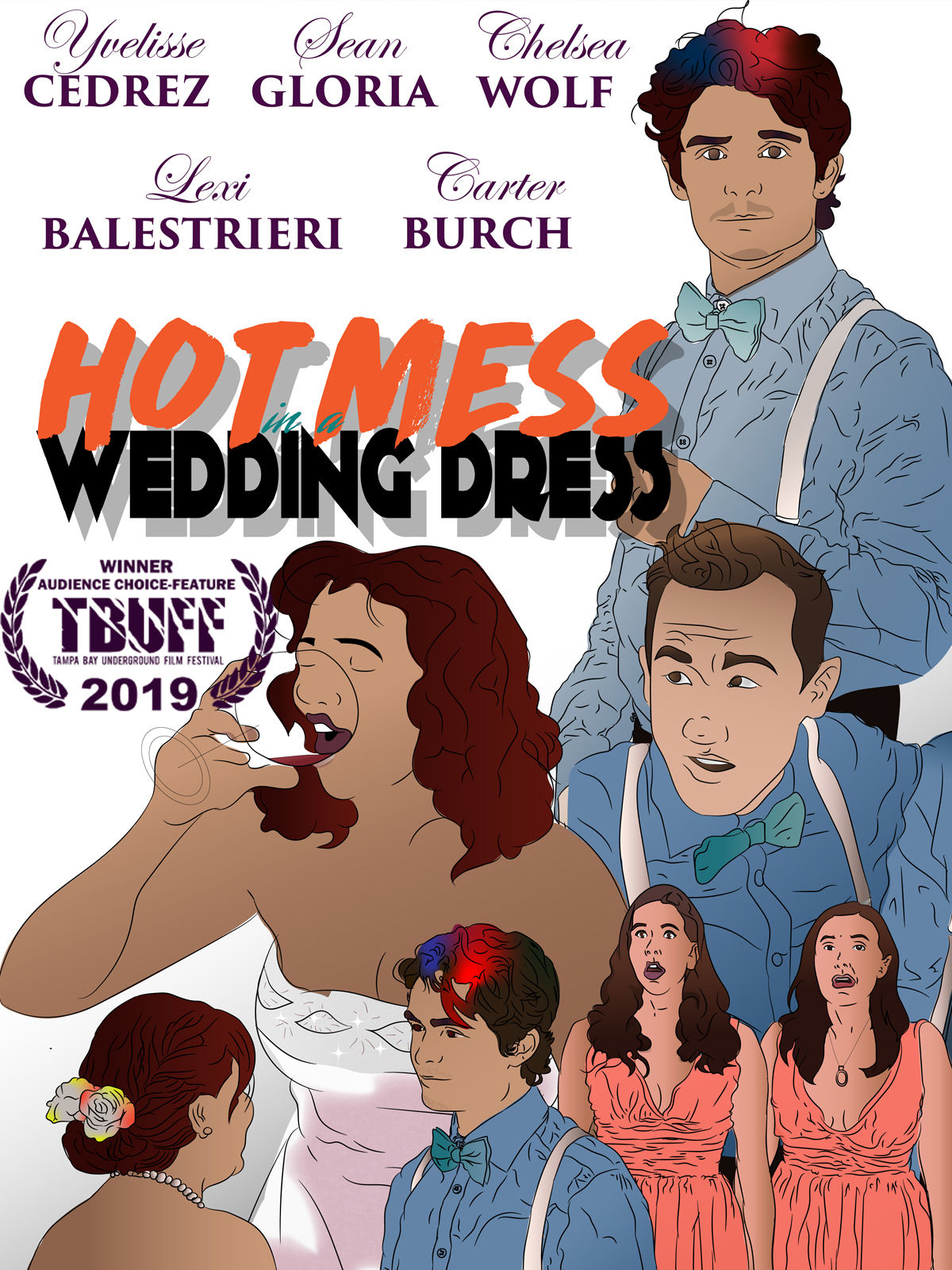 Hot Mess in a Wedding Dress