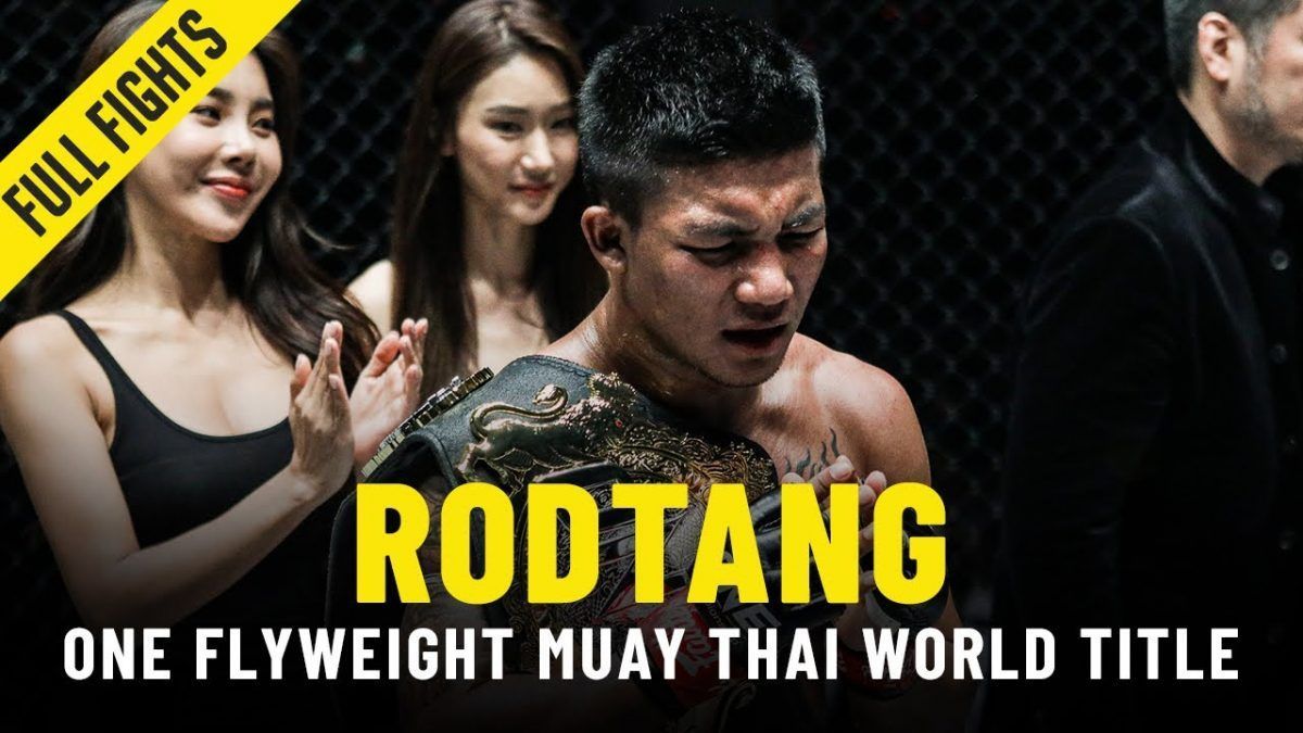 Rodtang’s Fast Track To The ONE Flyweight Muay Thai World Championship