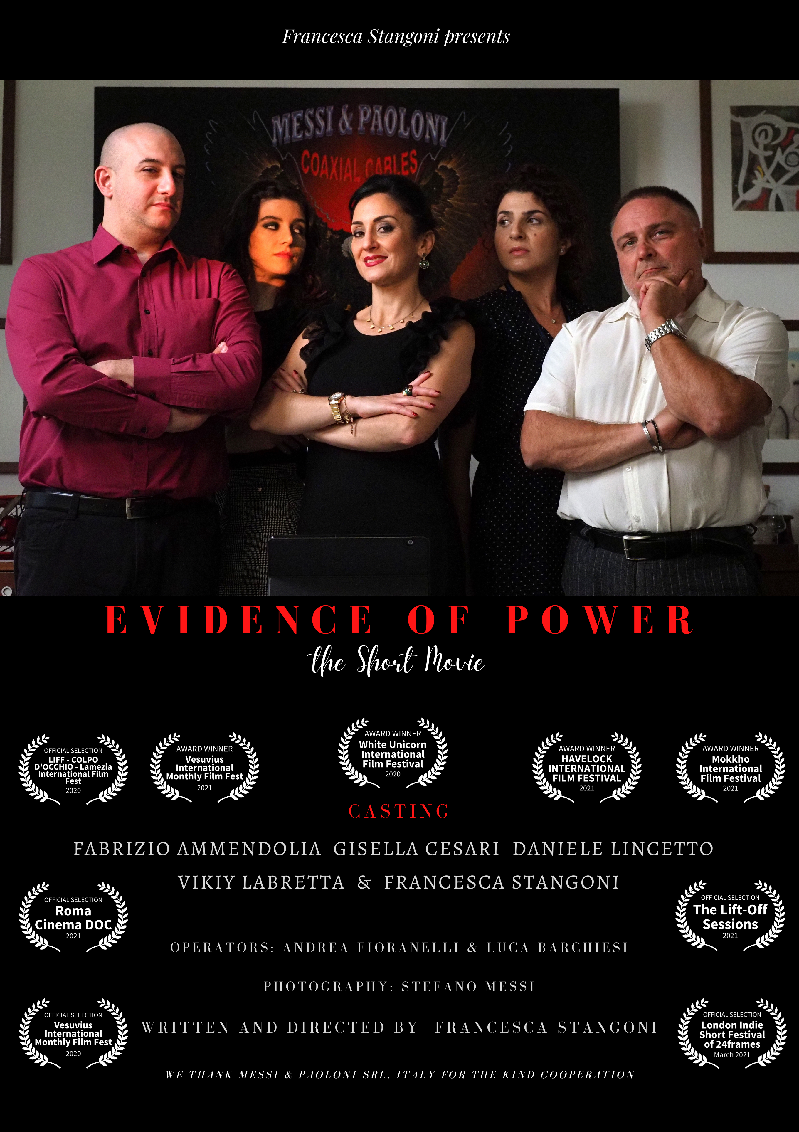 PROVE DI POTERE - EVIDENCE OF POWER