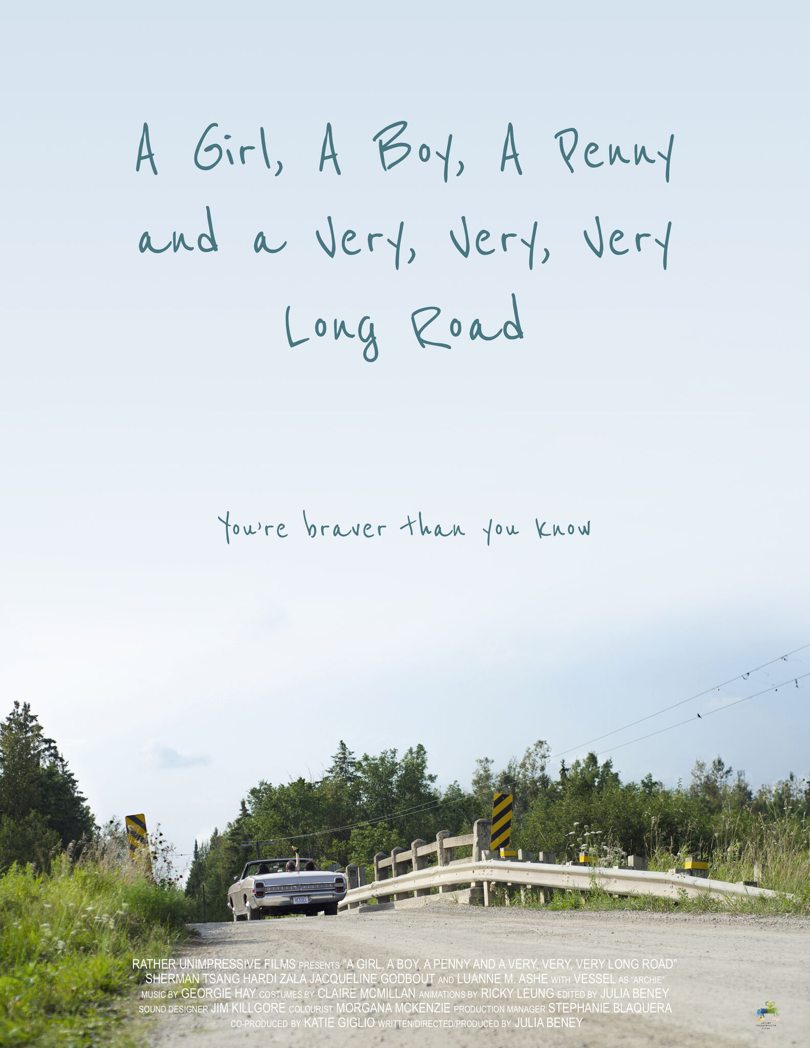 A Girl, A Boy, A Penny and a Very, Very, Very Long Road