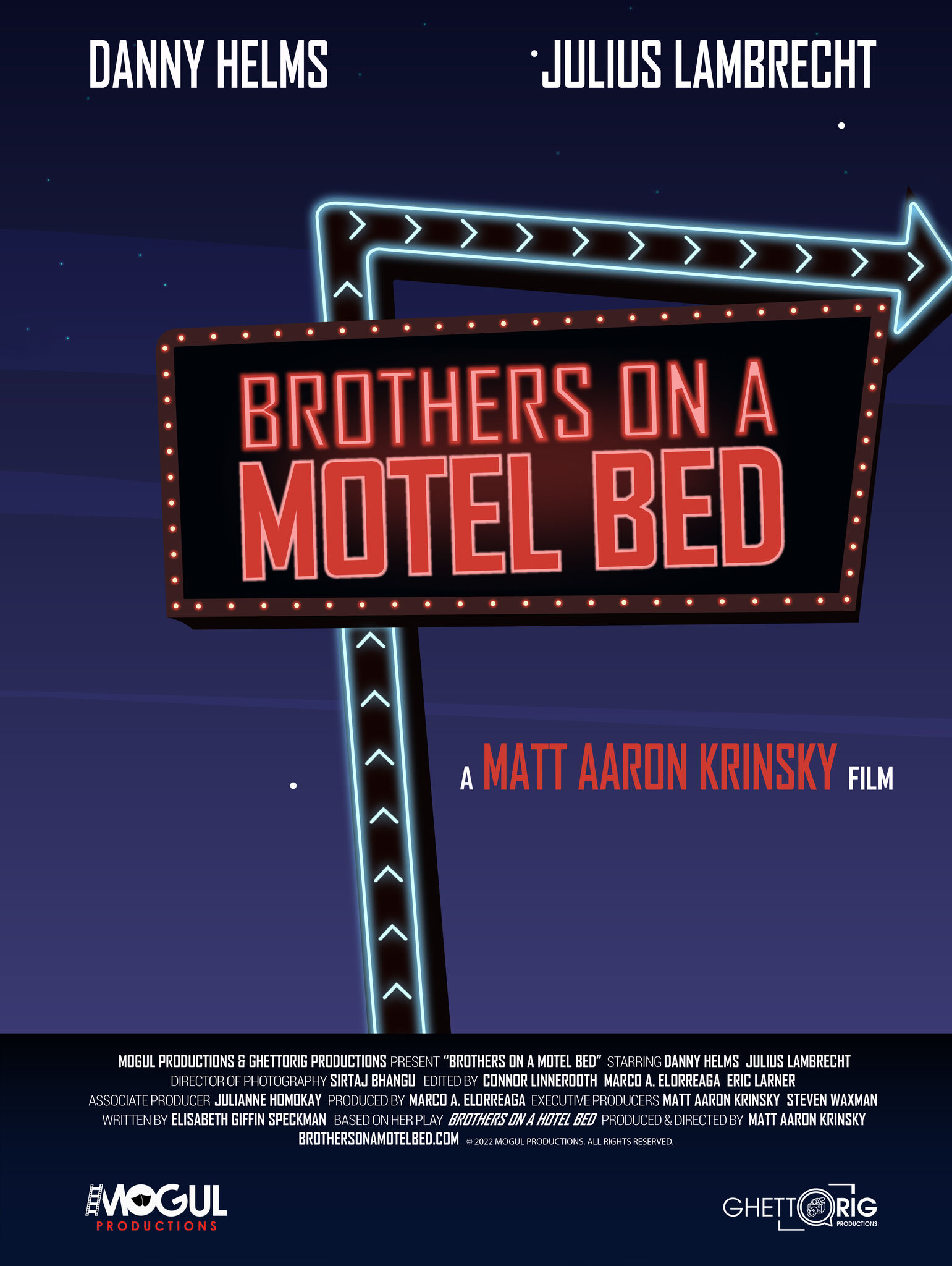 Brothers on a Motel Bed