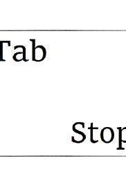 Tab Stop