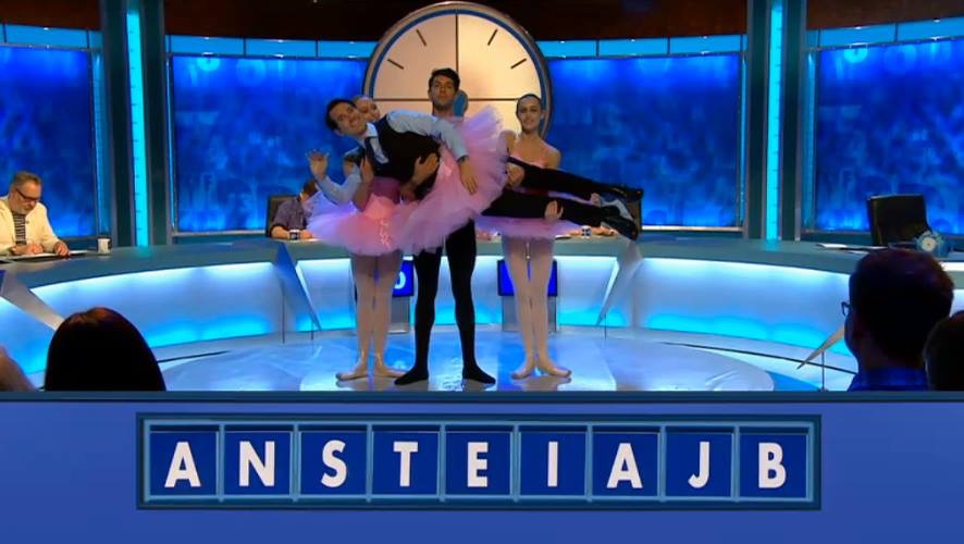 Classical Ballet Dancers - 8 Out of 10 Cats Does Countdown, Channel 4