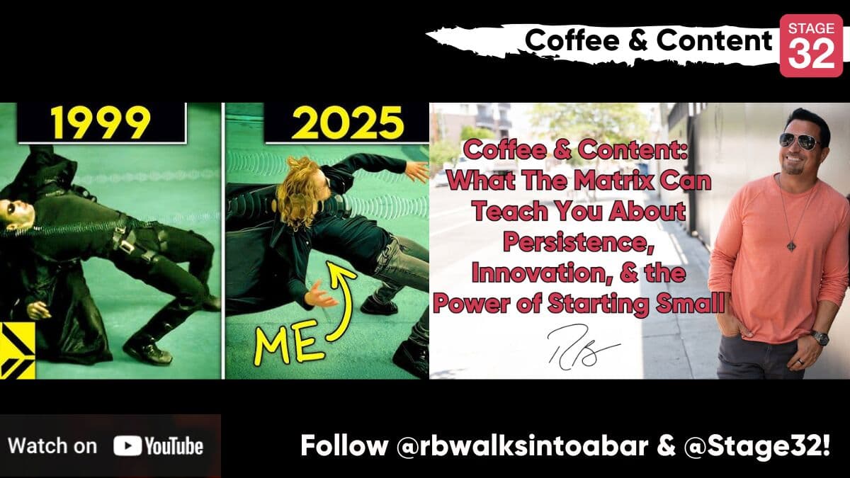 Coffee & Content: What The Matrix Can Teach You About Persistence, Innovation, & the Power of Starting Small