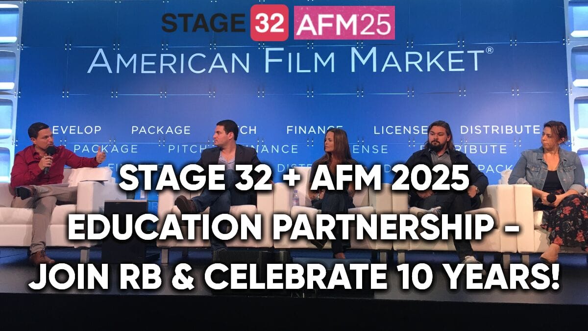 Stage 32 + AFM 2025 Education Partnership - Join RB & Celebrate 10 Years!