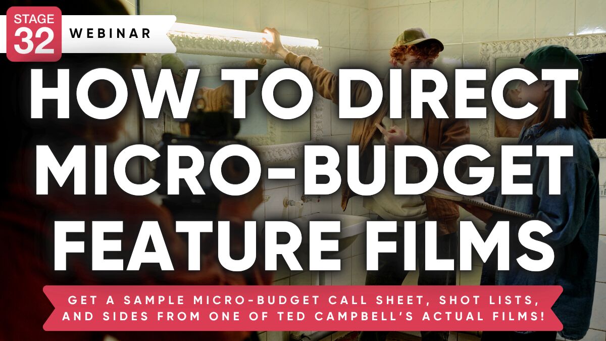 Direct Micro-Budget Feature Films - Ted Webinar